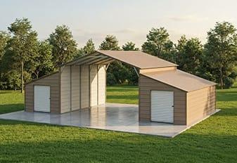 Metal Barns Florida With Free Delivery and Installation Included.