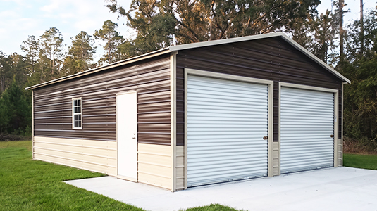 Connie Dillon's completed ProBuilt steel building