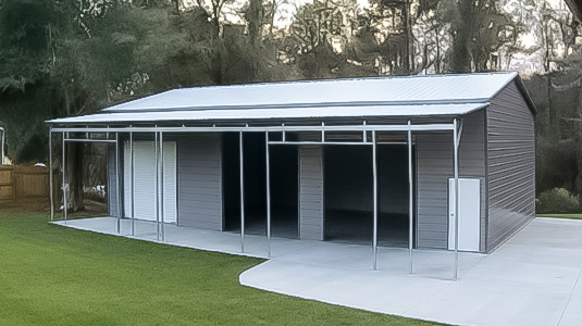 Motivational Individual's completed ProBuilt steel building